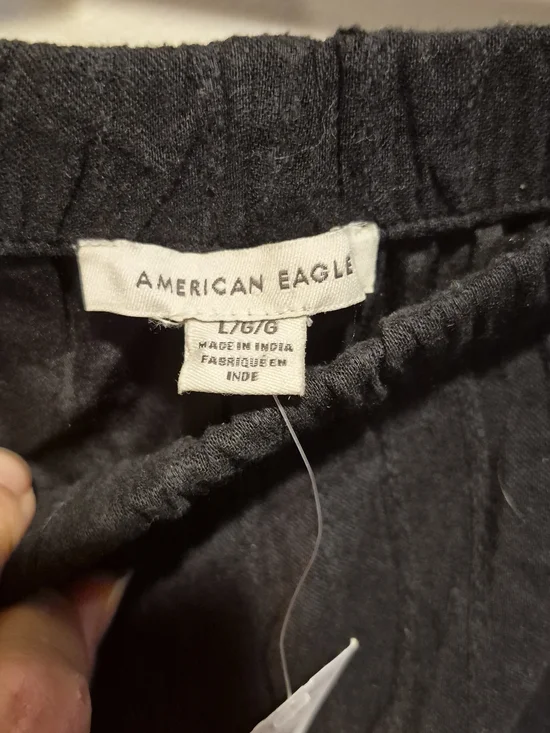 American Eagle Outfitters Black pants with Elastic Waistband - Picture 3 of 6